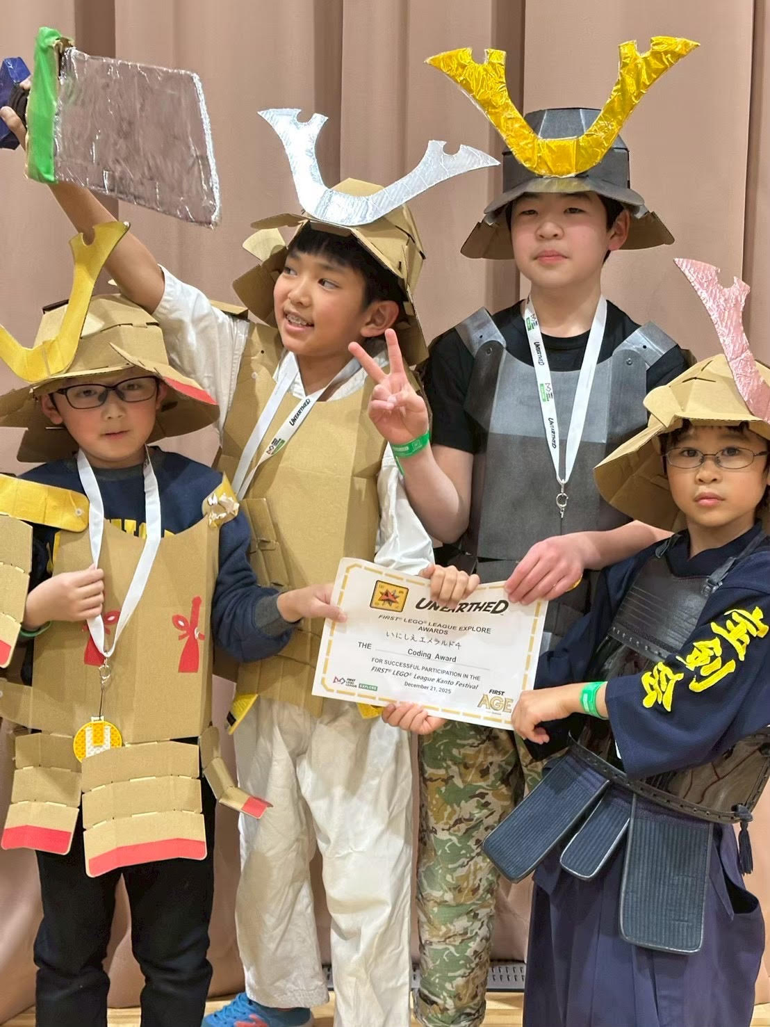 ＜FLL Explore 世界大会出場チームに選ばれました！＞