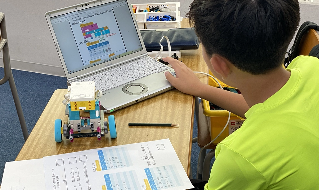 ロボット検定の様子