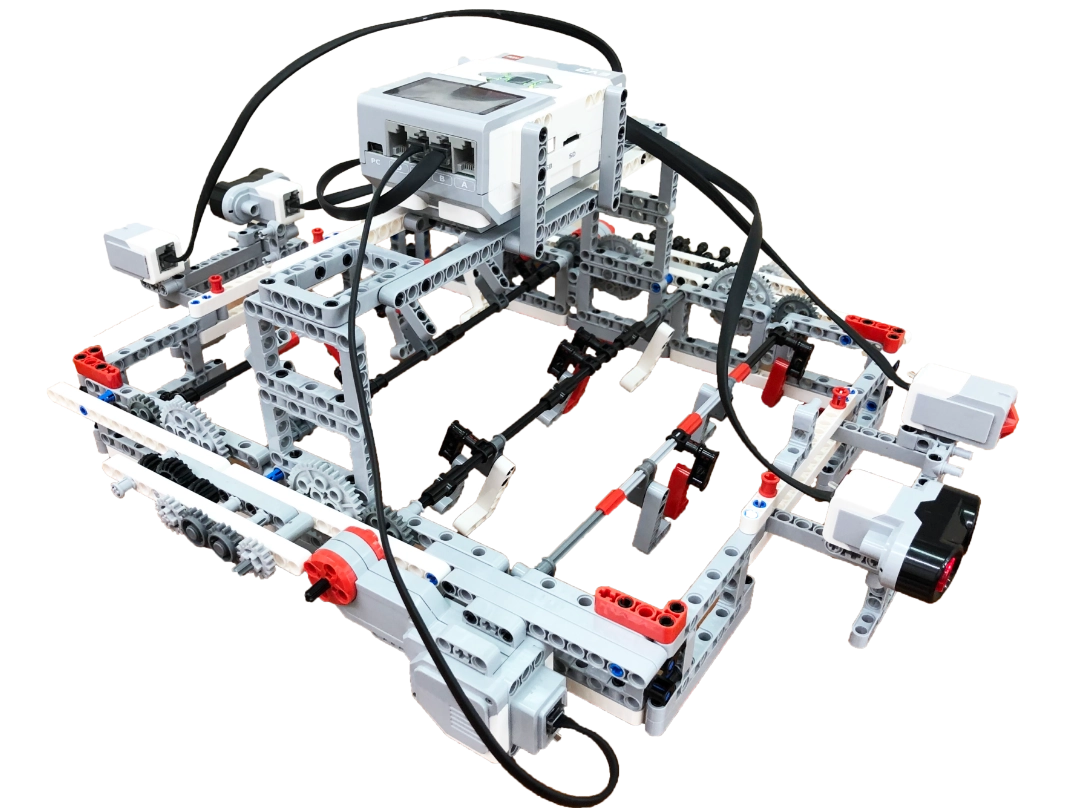 SSコースの大型ロボット